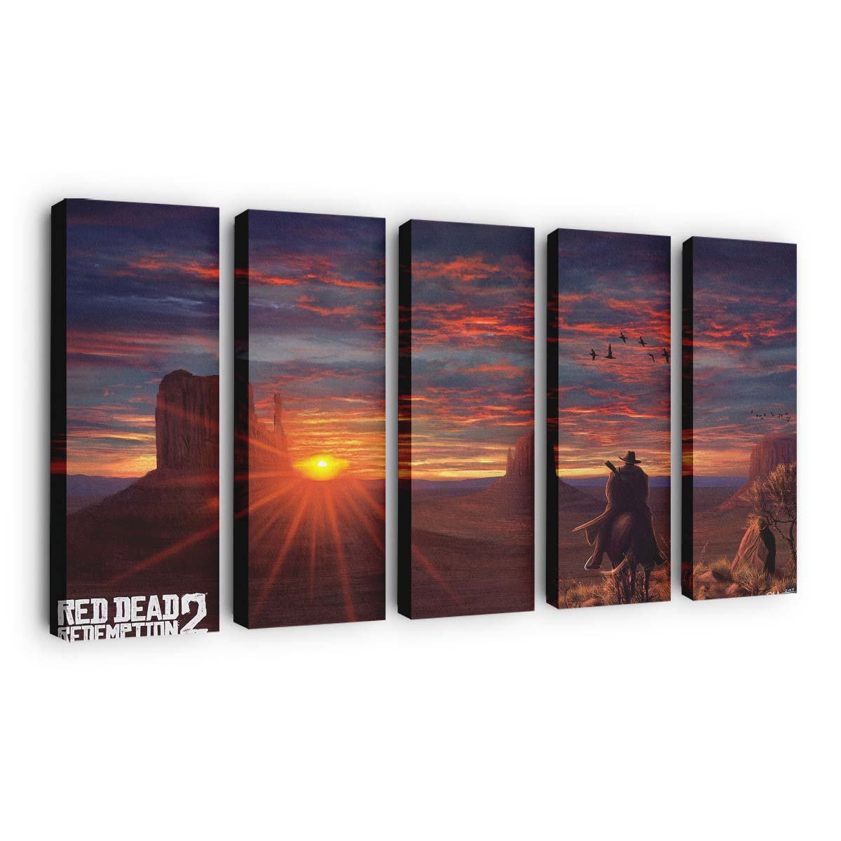 red dead redemption 2 fanart 4k 75